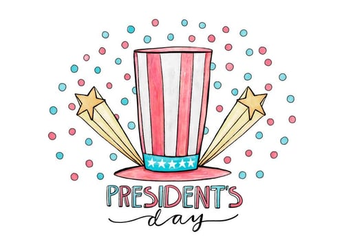 President’s Day Illustration vector