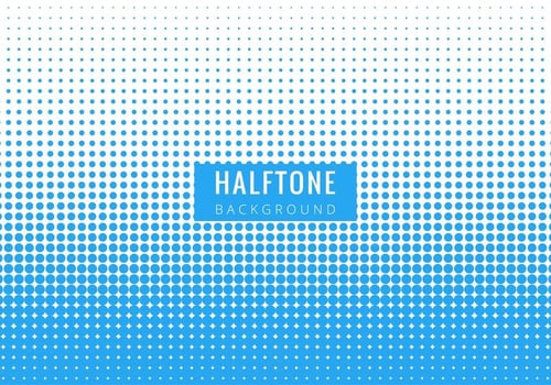 Free Vector Halftone Background