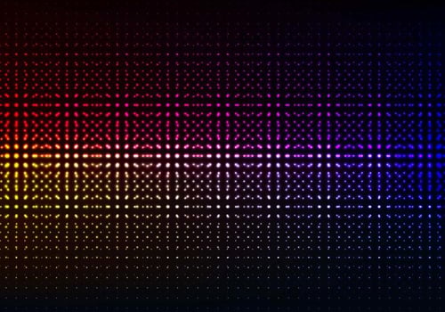 Free Vector Colorful Glowing Halftone Background