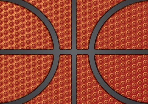 Basketball Texture Vector