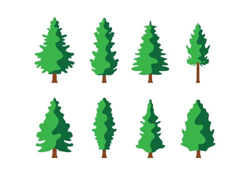Free Pine Trees Vector