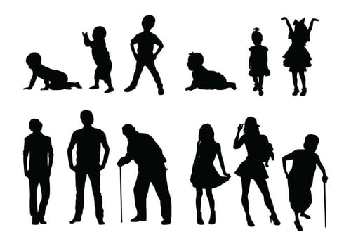 Human Silhouette vector