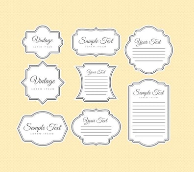 Vintage Frames Vector