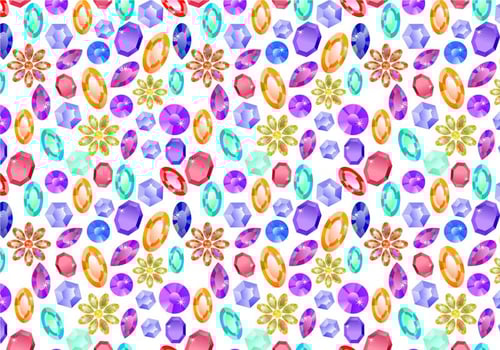 Free Gemstone Background Vectors