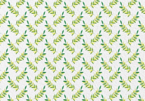 Free Vector Watercolor Leaves Seamless Pattern