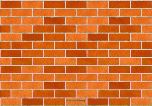 Vector Brick Texture Background