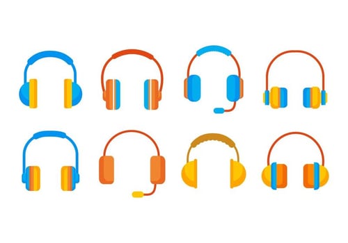 Free Head Phone Vector Icons Vectpr