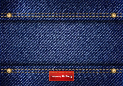 Blue Jean Vector Background