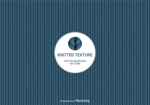 Knitted Wool Vector Background