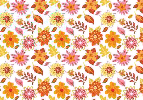Free Flower Pattern Vectors