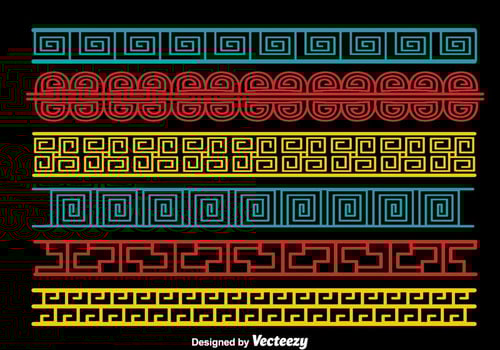 Greek Key Border Vector