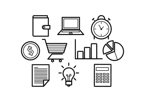 Free Line Icons Business Vector