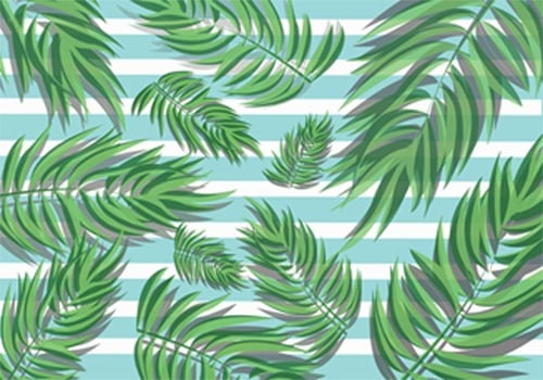 Tropical Palm Leaves vector