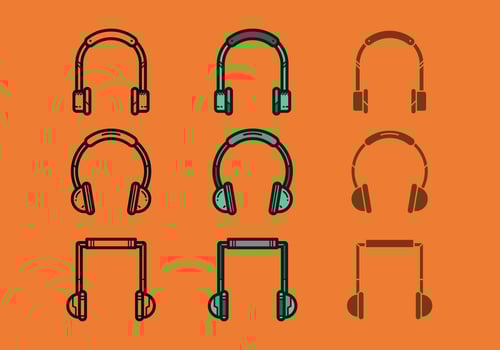 Free Head Phone Vector