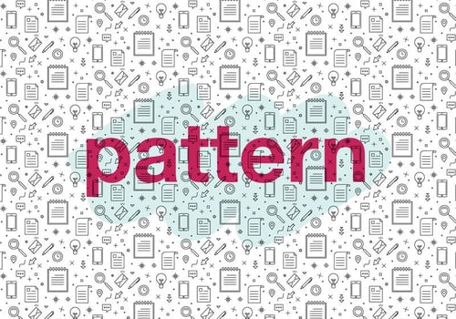 Outline Vector Pattern