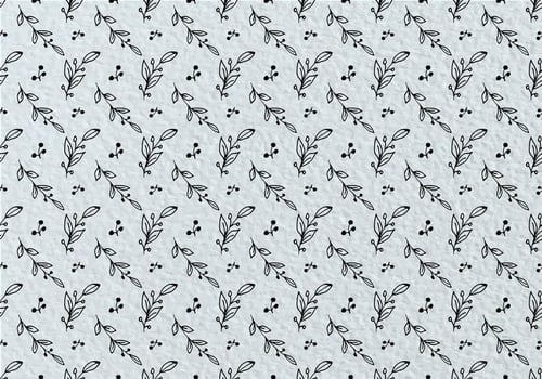 Free Vector Hand Draw Leaves Pattern