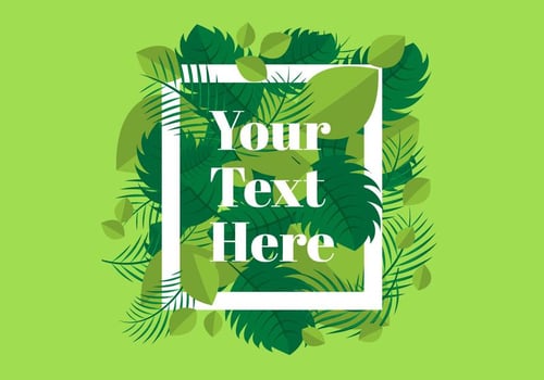 Free Leaves Background vector
