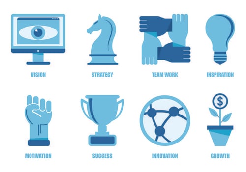 Set Of Business Icons vector