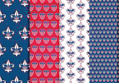 Eagle Scout Vector Patterns