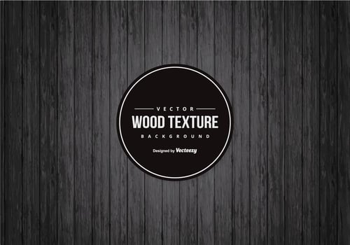 Drak Black Wood Background vector