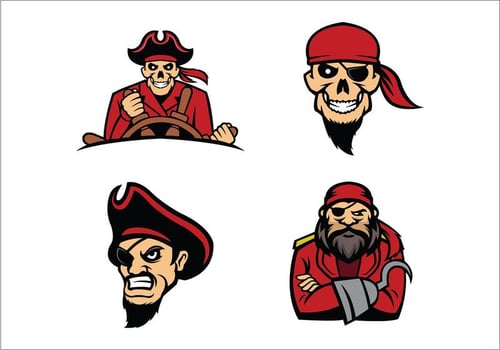 Free Raiders Mascot Vector