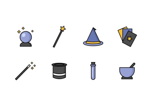 Free Magic Vector Icons 