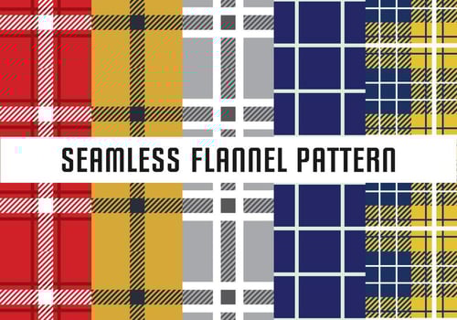 Flannel Seamless Pattern vector