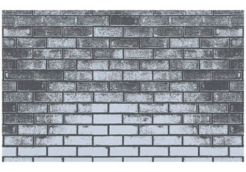 Grey Brick Pattern Background vector