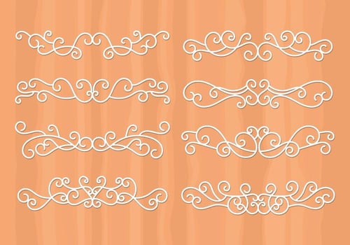 Free Decorative Swirly Vintage Vector