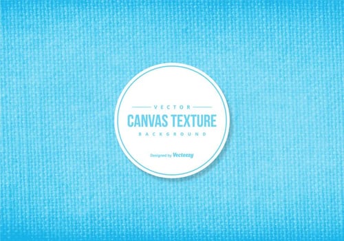Blue Canvas Texture Background vector