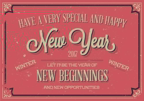 Special Happy New Year Vector