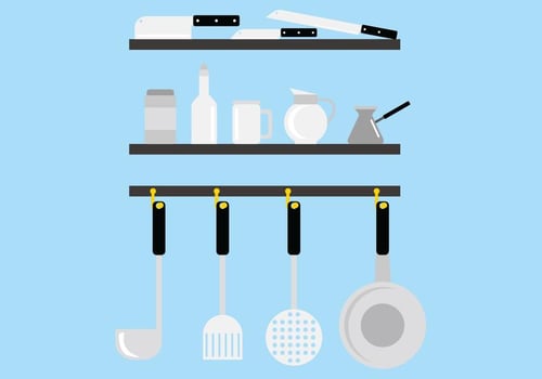 Stainless Steel Kitchen Tool Vectors