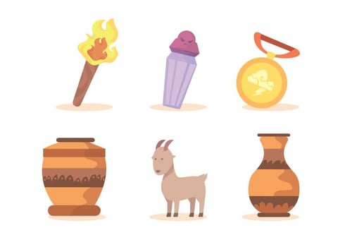 Ancient Greek Vectors