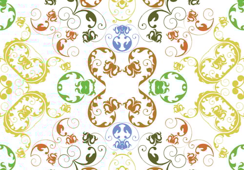Abstract Repeat Pattern Background vector