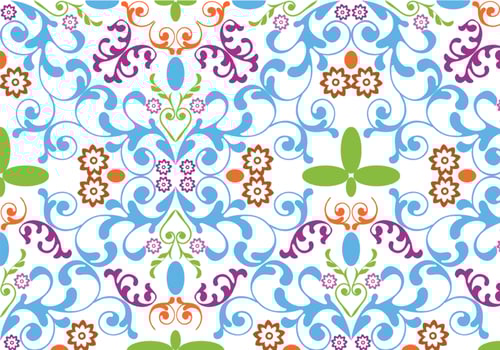 Seamless Floral Pattern Vector