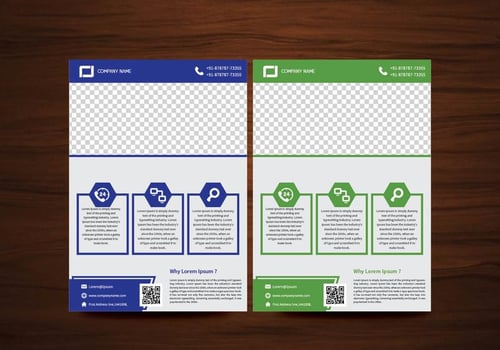 Vector Brochure Flyer design Layout template in A4 size