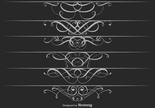Ornamental Dividers Vector