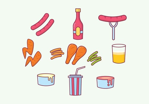 Free Fast Foods Vectors