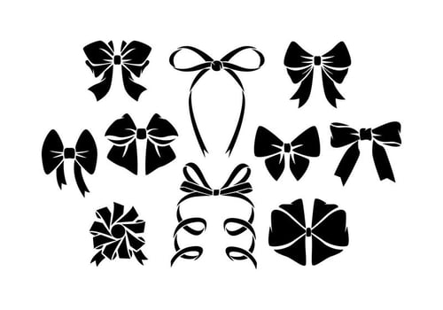 Hair Ribbon Vector