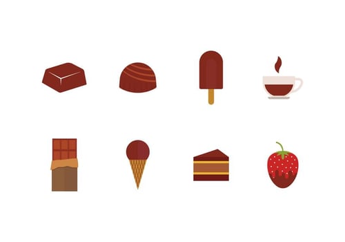 Free Chocolate Icons vector