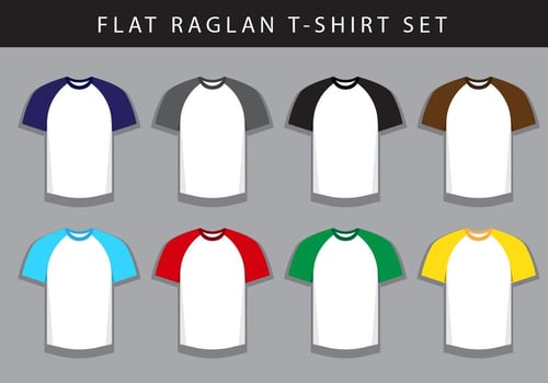 Raglan T-Shirt vector