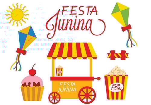 Festa Junina Icon Vector