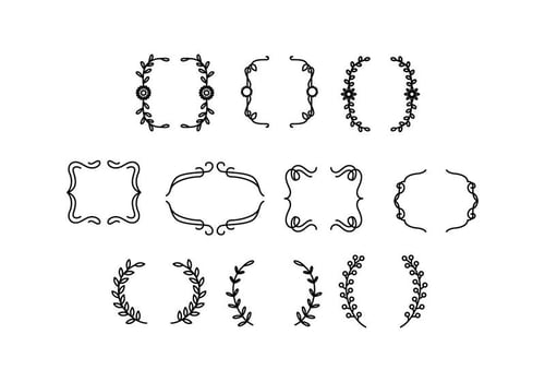 Free Ornamental Bracket Vector