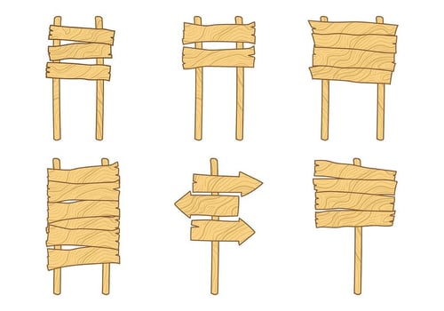 Free Madeira Wood Sign Vectors