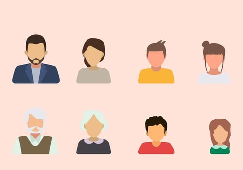 Flat Family Vectors