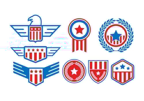 Free United States Seal Badge Vectors