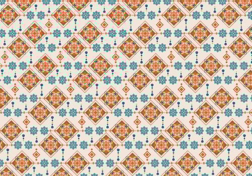 Islamic Ornaments Colorful Vector