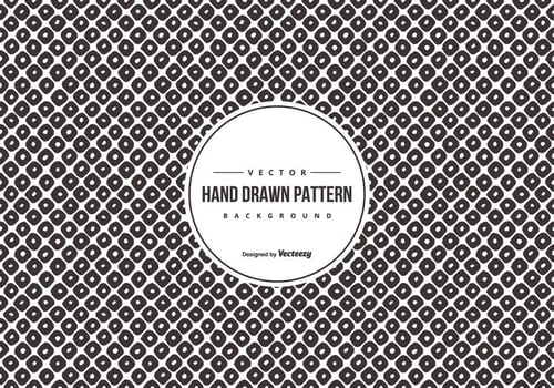 Hand Drawn Style Pattern Background vector