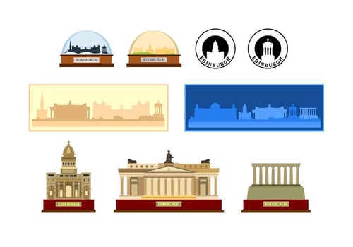 Edinburgh Souvenir Vectors