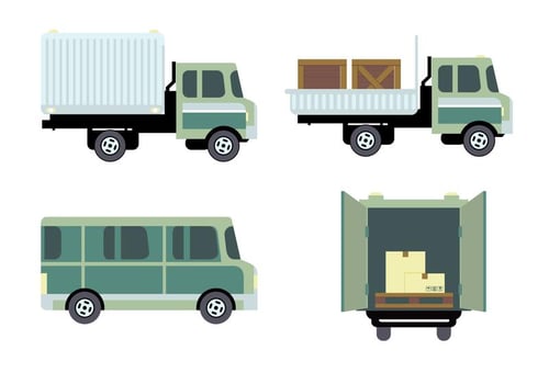 Transportation Logistic Vector Set